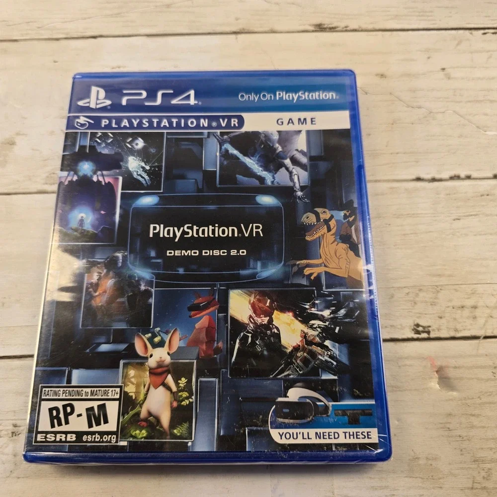 PlayStation VR Demo Disc 2.0 PS4 Sony PSVR Factory Sealed New 3002896-AC